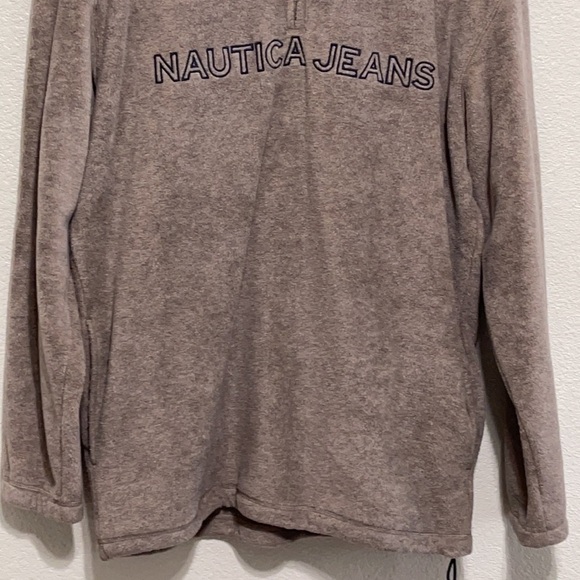 Nautica Jeans Fleece Pullover Jacket - Picture 3 of 12
